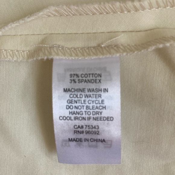 Maison Cinqcent Pleated Balloon Sleeve Top NWOT V Neck Cotton - Picture 8 of 12